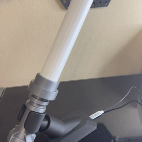 3D Star Wars Cyber LED Lamp with 3D Printed Katana Design