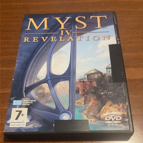 Myst IV: Revelation PC Mac DVD like new Greek edition full set