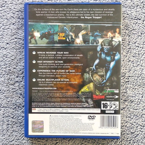 Rogue Trooper PlayStation 2 used with manual