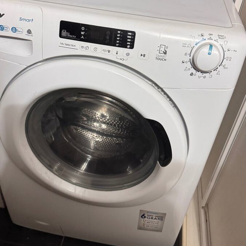 Candy washing machine dryer used, 7 kg wash, 5 kg dry, front load