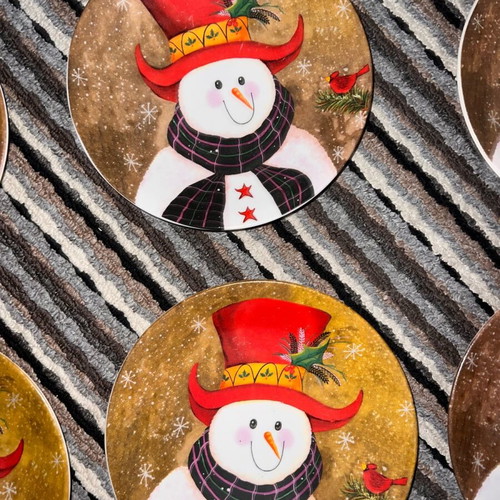 Christmas plates vintage like new, limited edition porcelain