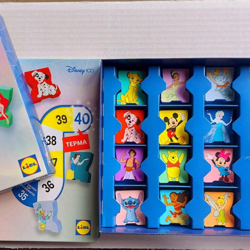 Συλλεκτικό επιτραπέζιο Disney Stacks του LiDL σαν καινούργιο, πλήρες