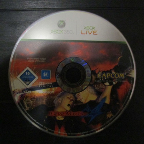 Devil May Cry 4 Xbox 360 used game without cover