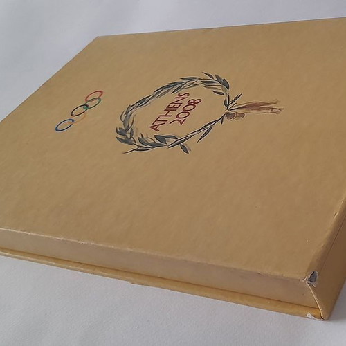 Athens 2008 hardcover album used with case