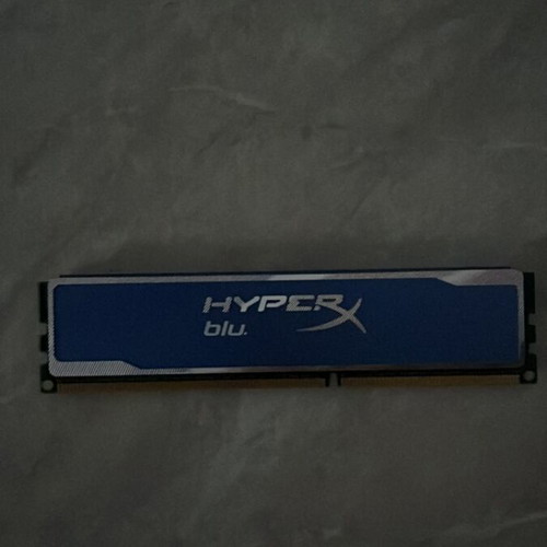 HyperX blu 4GB DDR3 SDRAM 1600MHz new