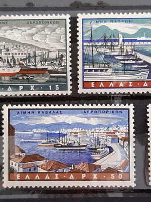 Λιμάνια 1958 πλήρης σειρά καινούργια, ασφράγιστη χωρίς σαρνιέρα