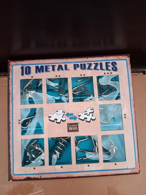 Metal Puzzles like new