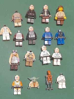 Lego Star Wars φιγούρες και parts μεταχειρισμένα, πακέτο