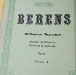 Berens School of Velocity Op. 61 Piano Book