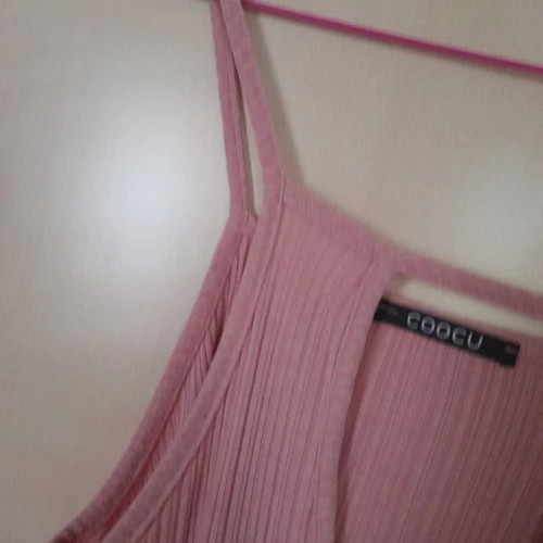 Coocu jacket and sleeveless top set like new, spring colors