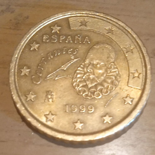 0.50€ coin Spain 1999 like new