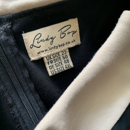 Lindy Bop classic dress used, black, sizes 4XL and 5XL