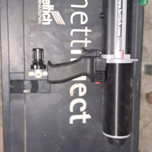 Air gun for 2-component glue like new