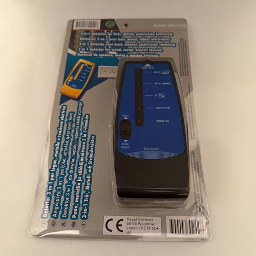 3-in-1 Detector for Wood, Metal, Electric Tension New