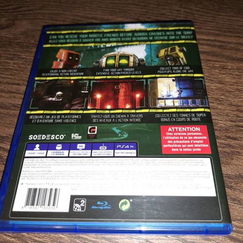 Shiny PlayStation 4 (PS4) like new platform game