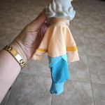 Disney hand puppet King Triton used, Little Mermaid