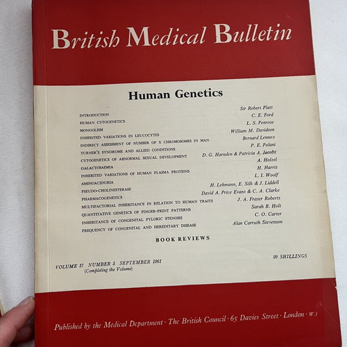 British Medical Bulletin collection like new, 4 historic medical journals