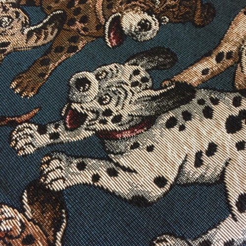 Decorative throw, with small Dalmatian puppies 160*140