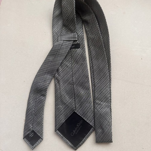 Calvin Klein tie, black and grey