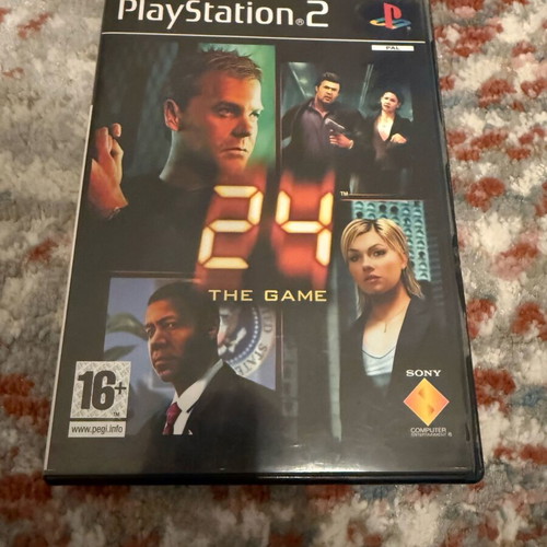24 The Game PlayStation 2 used, Greek cover