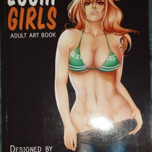 Ecchi Girls Adult Art Book like new, hobby