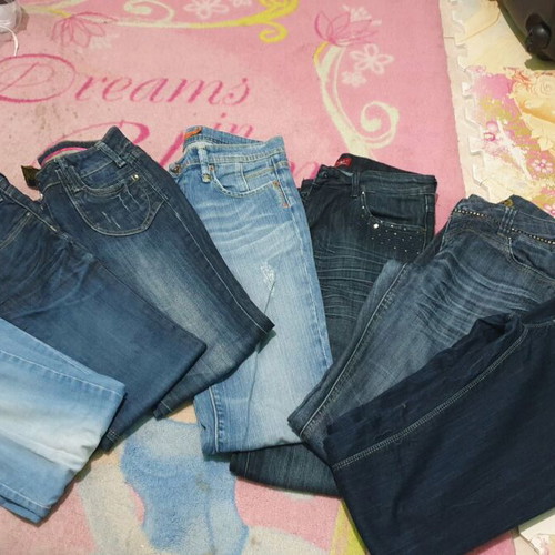 Women's jeans like new, sizes M and L, all together