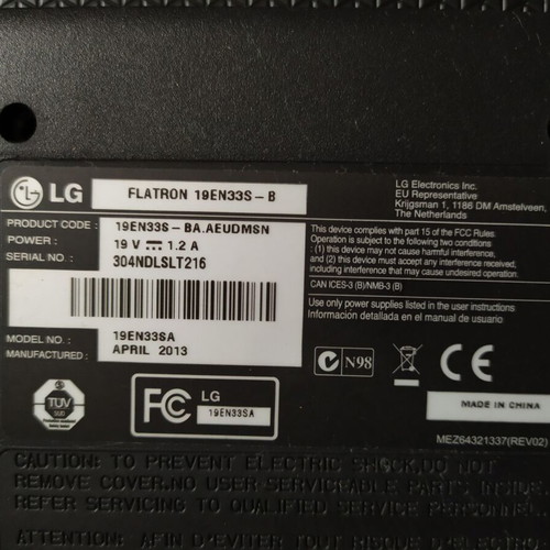 Οθόνη LG 19" EN33 σαν καινούργιο