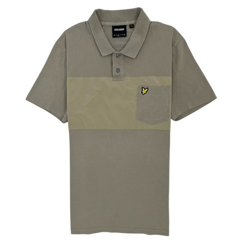 Lyle & Scott men's polo shirt like new, beige, size M
