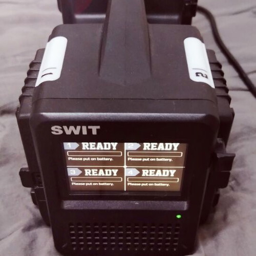 SWIT PC-P461S 4-Bay V-Mount Fast Battery Charger like new