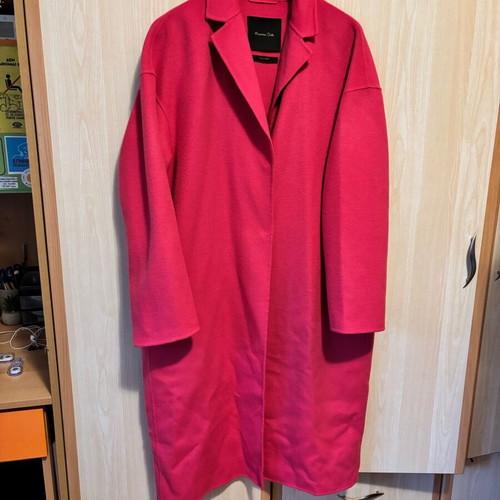 Massimo Dutti coat pink like new, size Small