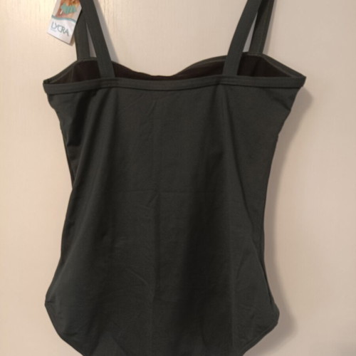 Monoprix Femme One-Piece Swimsuit new, dark green