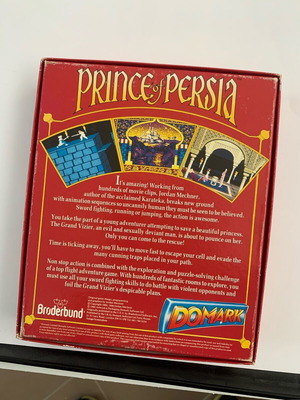 Prince of Persia PC like new, Broderbund, highly collectible
