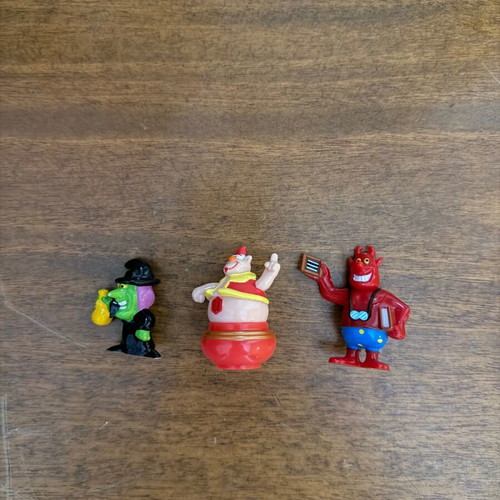 Фигурки Kinder Surprise Magic School Lessons комплект от 3 употребявани 2006