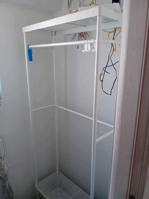 IKEA clothes rack used