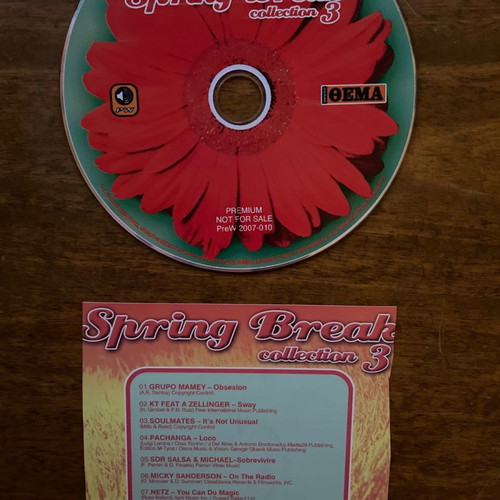 CD Spring Break Collection vol 3 in like new condition