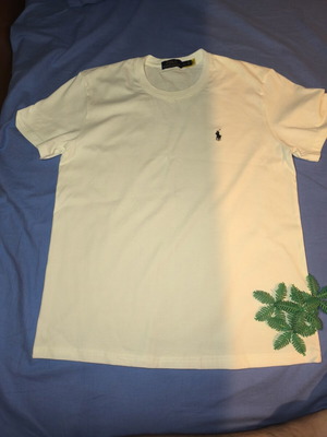 Polo Ralph Lauren white t-shirt very good condition, size L
