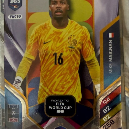 FWC Panini Adrenalyn FIFA 365 2026 cards new, set of 21