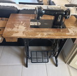 Vintage treadle sewing machine