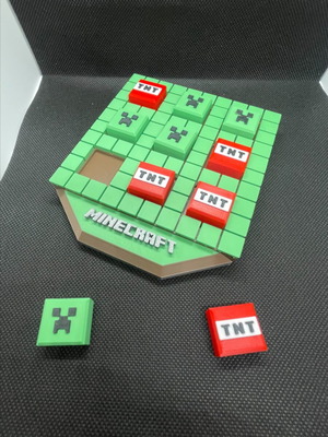 Minecraft Tic-Tac-Toe board game made to order