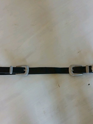Western belt women's size medium 85 cm new, black
