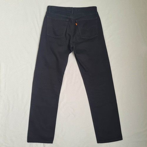 Levi's Orange Tab 615 Slim Tapered Black Jeans like new W33 L32