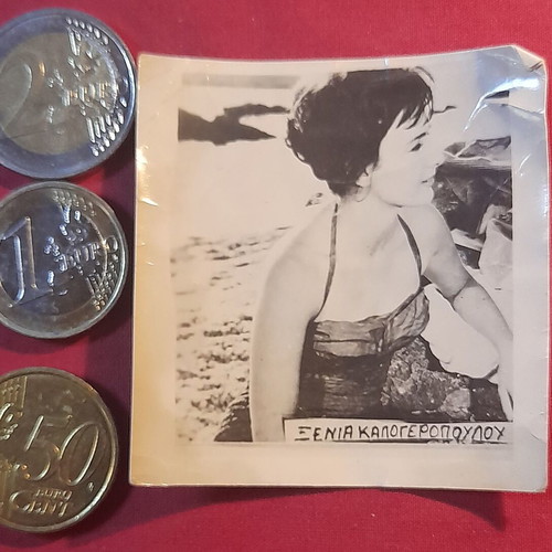 Xenia Kalogeropoulou vintage collectible photo