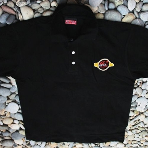 Apexi Polo T-Shirt KAP233 Turbo men's short sleeve cotton