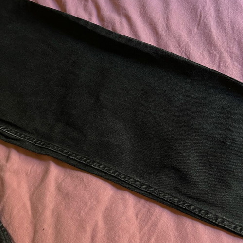 Mom fit black jeans Bershka like new, size XL