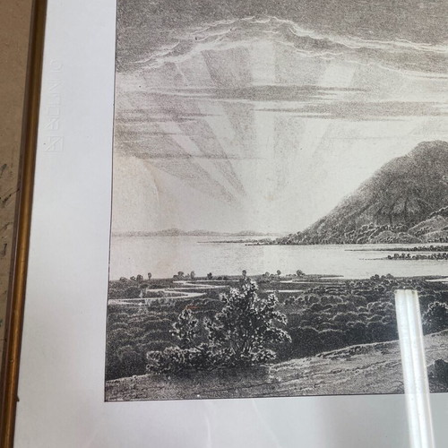 Thermopylae engraving like new with frame