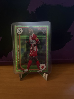 Jean Phillipe Krasso Green Shimmer Rookie Card Topps Merlin new
