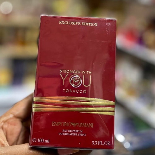 armani stronger with you tobacco 100ml EDP 100ml/3.3oz **DISCONTINUED/VAULTED** Armani Beauty - Stronger With