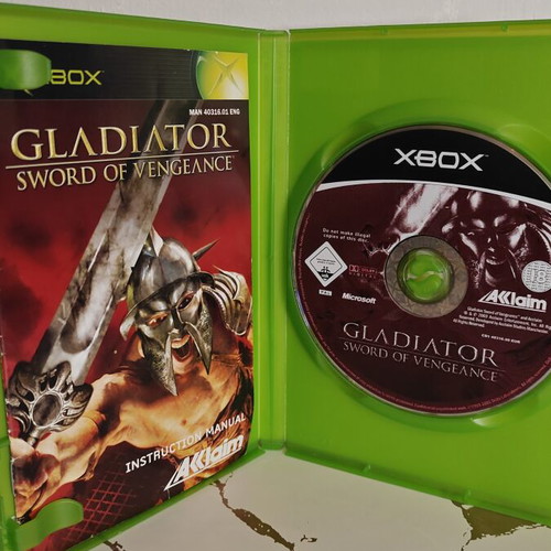 Gladiator Sword of Vengeance Xbox Original game used