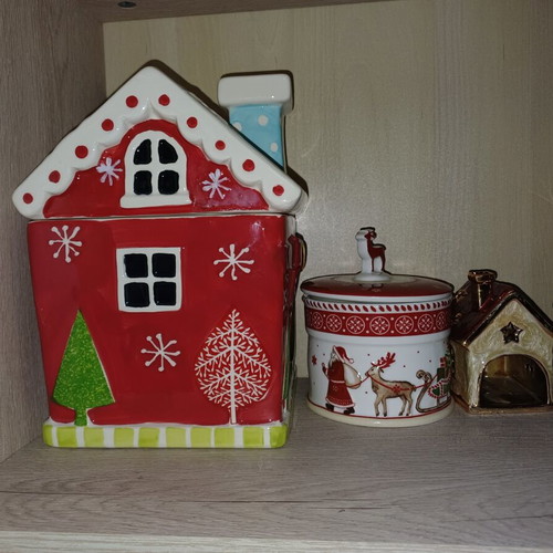 Christmas decorations like new