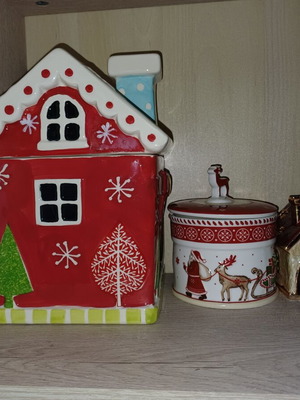 Christmas decorations like new